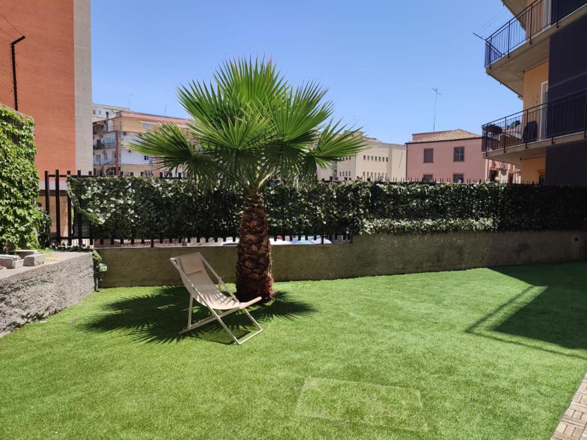 קטאניה Appartamento Incantevole Con Parcheggio E Giardino מראה חיצוני תמונה